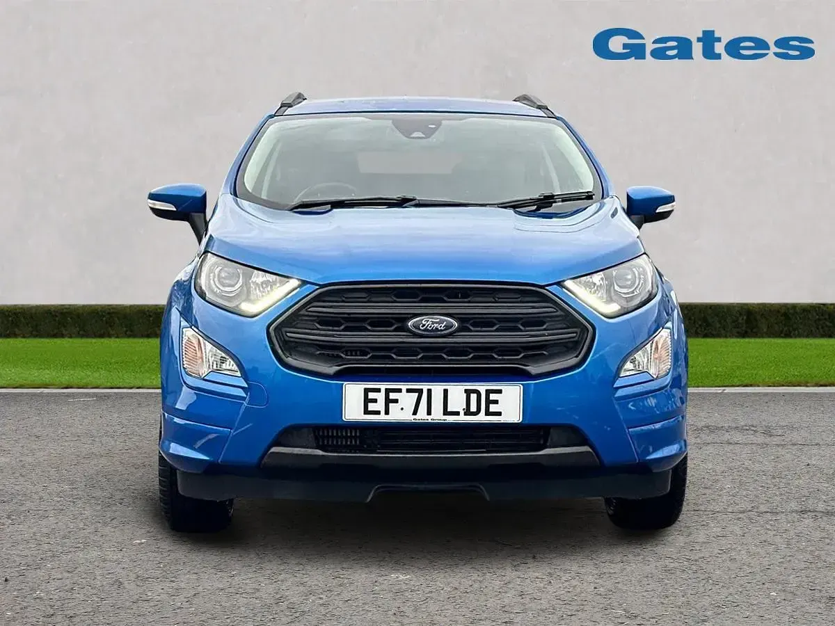 Begagnad Ford Ecosport ST-Line 2022 Blå SUV