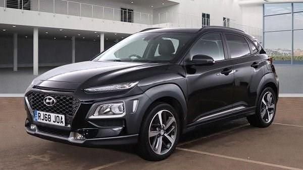 Black Used 2018 Hyundai Kona Premium SE SUV | £10,870 (Expensive) - Image 1/4