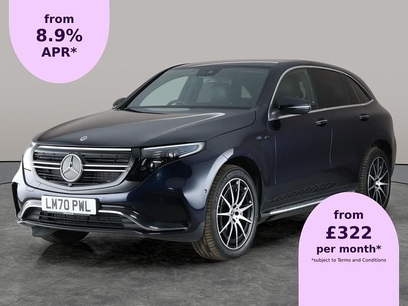 Blue Used 2020 Mercedes EQC400 AMG line SUV | £21,943 (Super price) - Image 1/2
