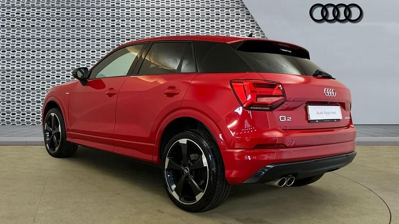Used Audi Q2 Black Edition 190 HP (139 kW) 2019 Red SUV