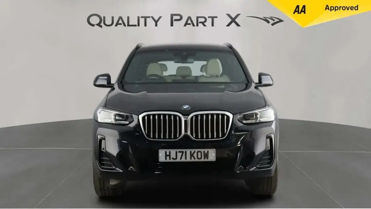 Used BMW X3 M Sport 292 HP (214 kW) 2021 Black SUV
