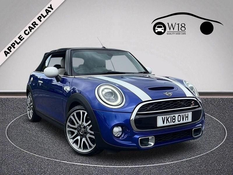 Blue Used 2018 Mini Cooper S Cabriolet Cabriolet | £13,495 (A bit pricey) - Image 1/4