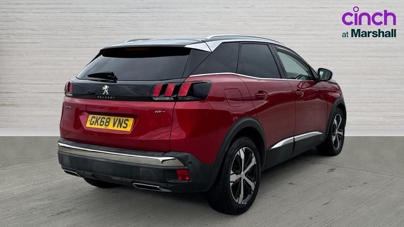 Used Peugeot 3008 GTi 177 HP (130 kW) 2018 Red SUV