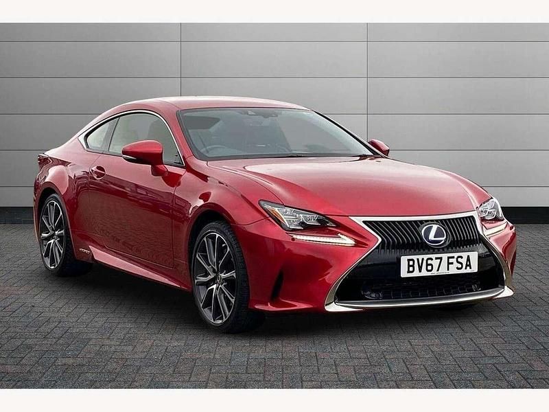 Red Used 2017 Lexus RC300h Coupe | £23,595 (A bit pricey) - Image 1/3