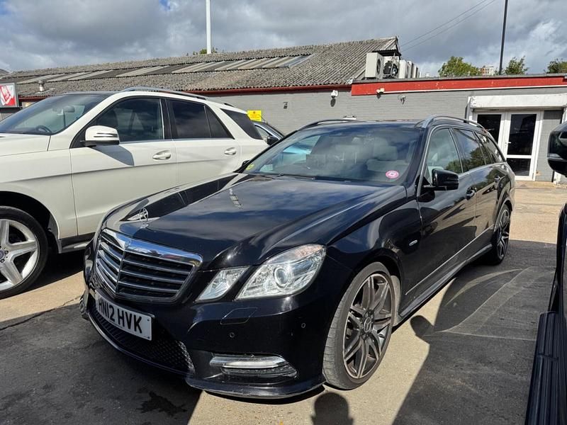 Black Used 2012 Mercedes E350 Sport Edition Estate | £7,999 (A bit pricey) - Image 1/4