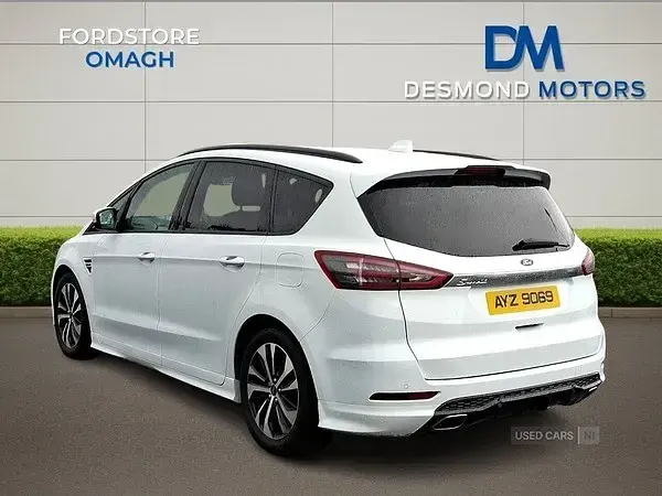 Begagnad Ford S-MAX ST-Line 190 HK (139 kW) 2020 Vit Minibuss