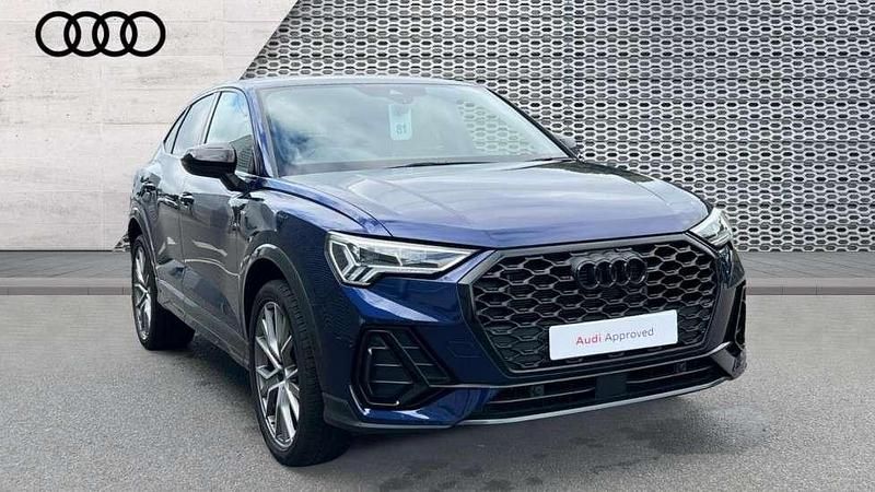 Blue Used 2024 Audi Q3 Black Edition SUV | £34,490 (A bit pricey) - Image 1/4