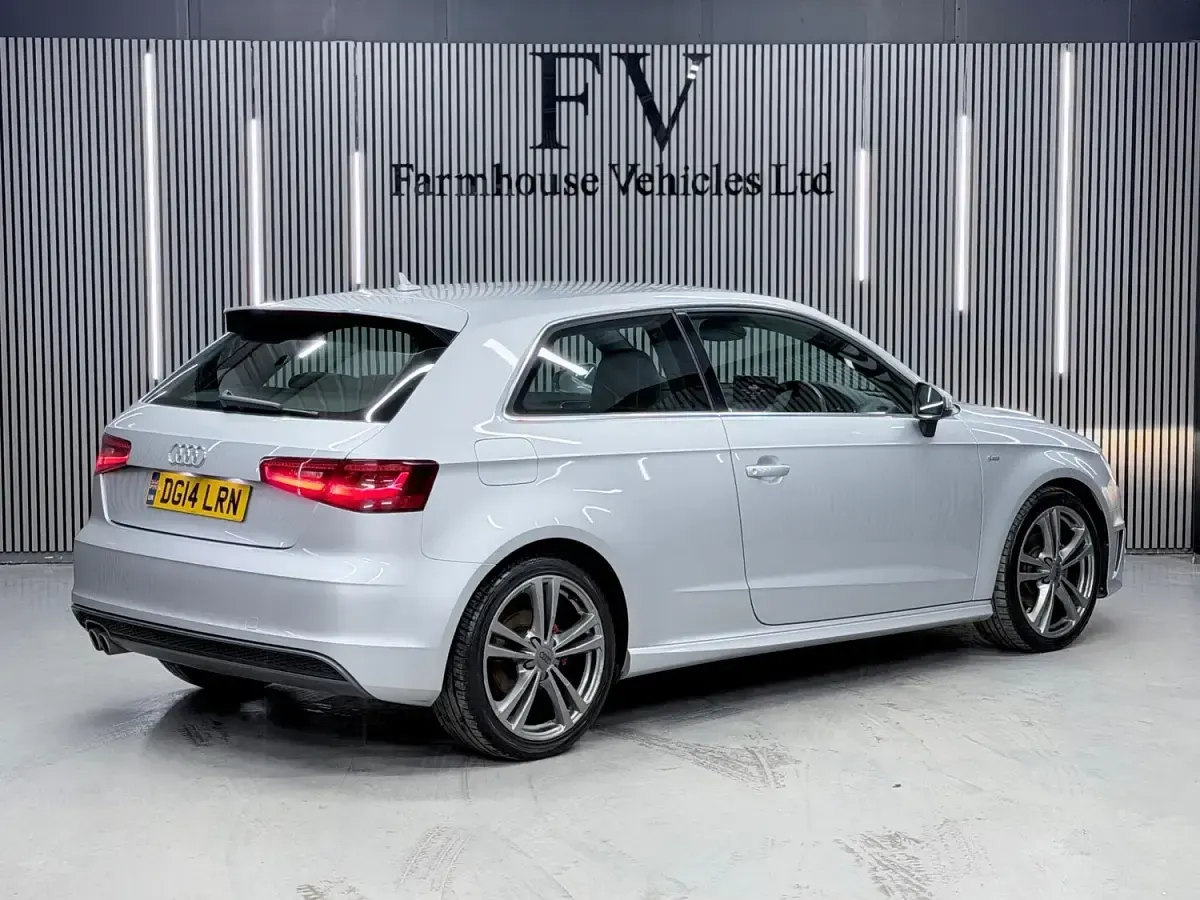 Used Audi A3 S-Line 2014 Silver Hatchback