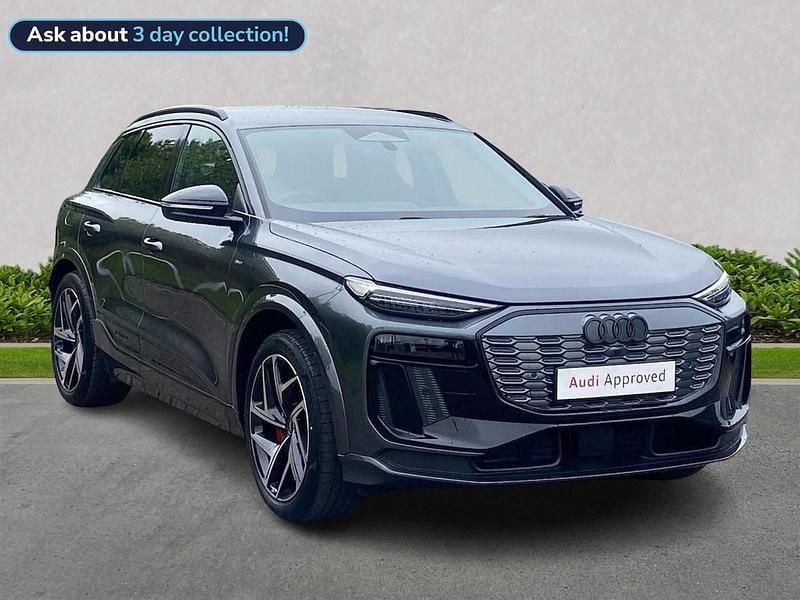 Grey New 2025 Audi Q6 e-tron Performance SUV | £60,987 (Good price) - Image 1/4
