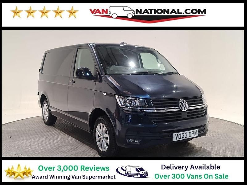 Used VW T6.1 Highline 110 HP (80 kW) 2023 Blue Van