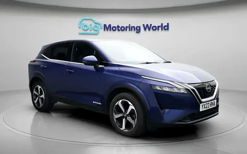 Used Nissan Qashqai N-Connecta 190 HP (139 kW) 2023 Blue SUV
