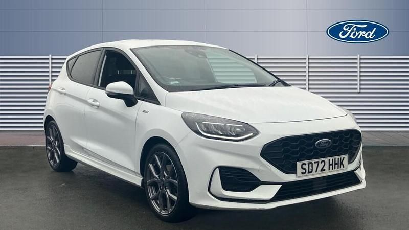 Used Ford Fiesta ST-Line 101 HP (74 kW) 2022 White Hatchback