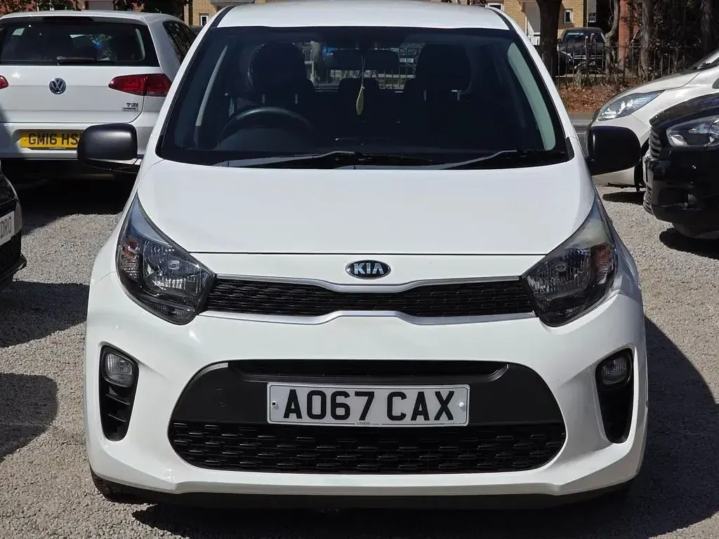 Used Kia Picanto 66 HP (48 kW) 2017 White Hatchback