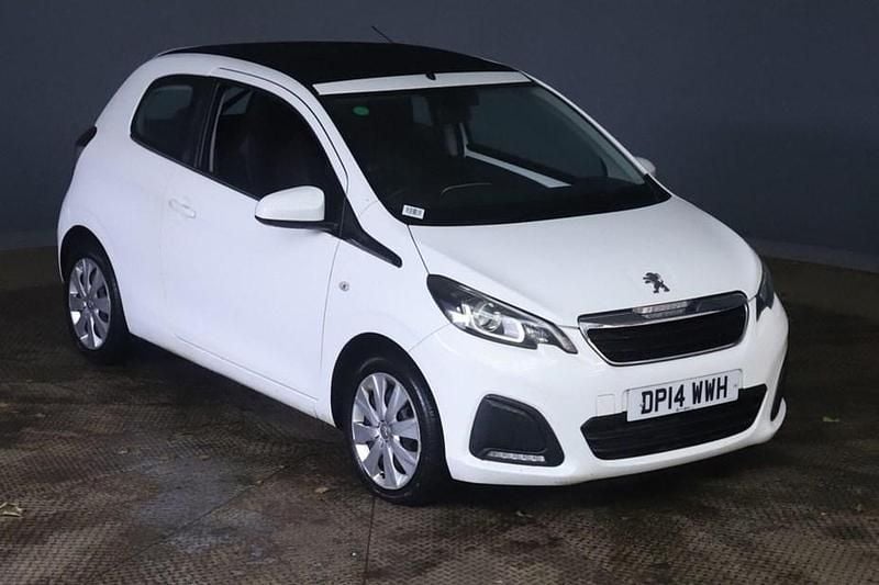 White Used 2014 Peugeot 108 Active Hatchback | £4,750 (Fair price) - Image 1/1