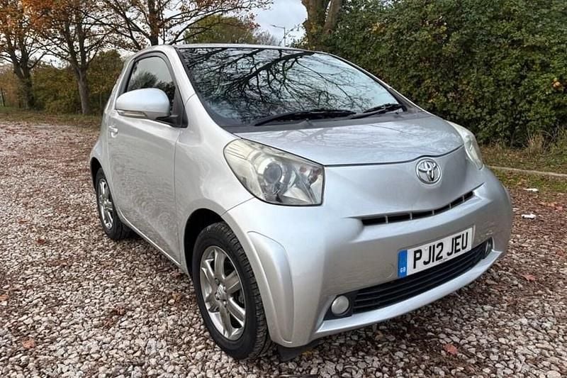 Silver Used 2012 Toyota iQ Hatchback | £4,495 (Fair price) - Image 1/1