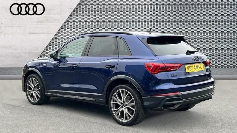Used Audi Q3 Black Edition 150 HP (110 kW) 2025 Blue SUV