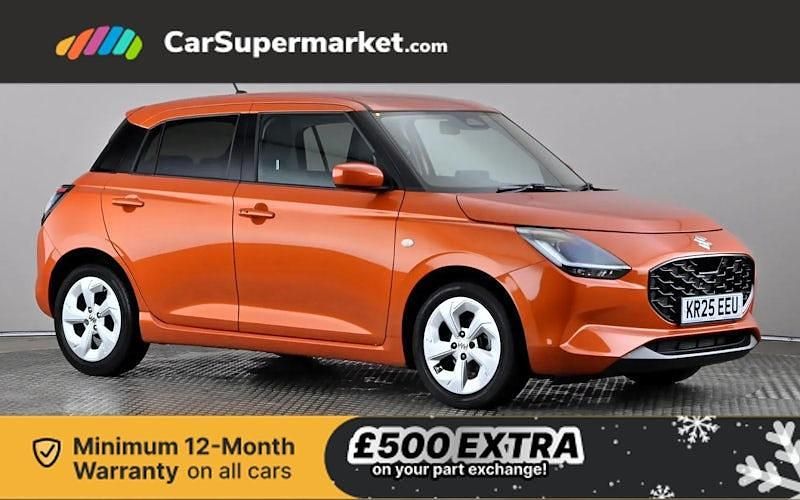 Orange Used 2025 Suzuki Swift Hatchback | £14,697 (Fair price) - Image 1/3