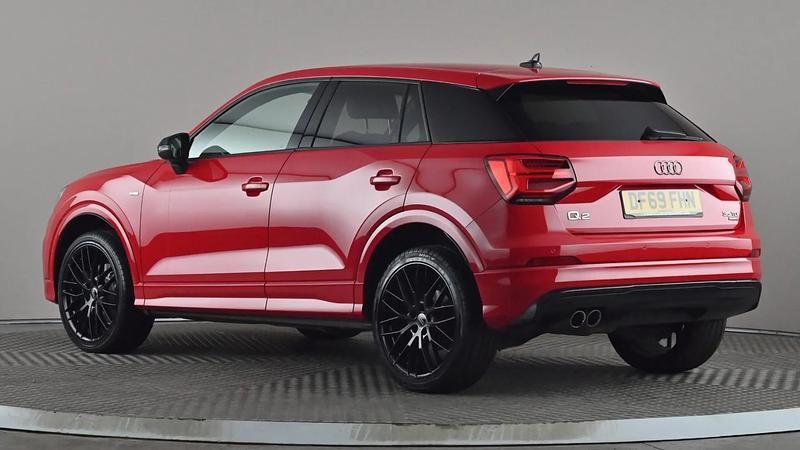 Used Audi Q2 Black Edition 150 HP (110 kW) 2020 Red SUV