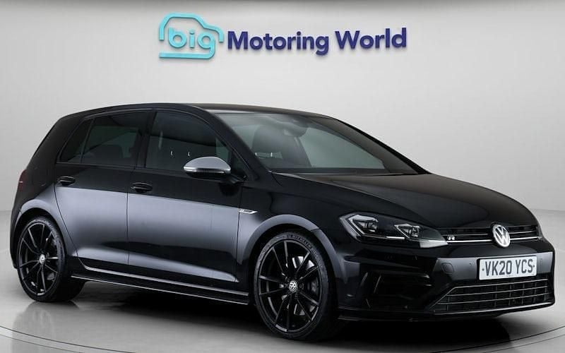 Used VW Golf VII R 300 HP (220 kW) 2020 Black Hatchback