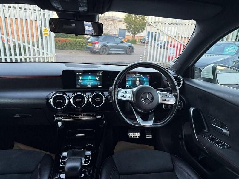 Used Mercedes A200 AMG line 150 HP (110 kW) 2019 White Hatchback