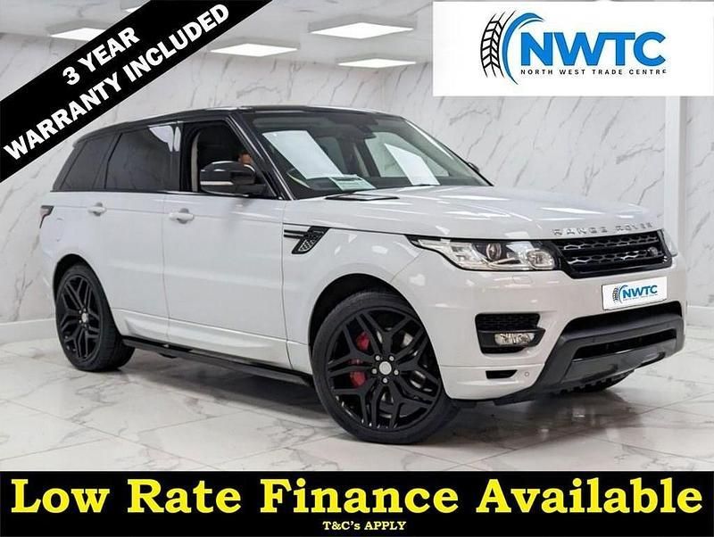 White Used 2015 Land Rover Range Rover Sport Autobiography Dynamic SUV | £18,995 - Image 1/4