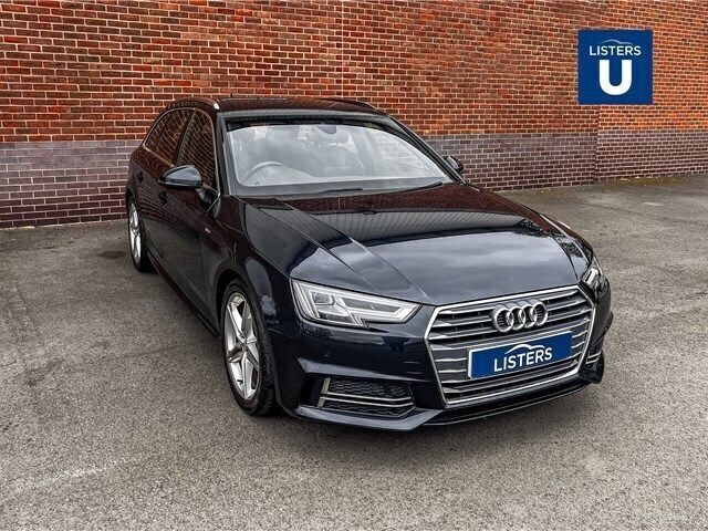 Metallic scuba blue Used 2017 Audi A4 S-Line Estate | £11,490 (Good price) - Image 1/4