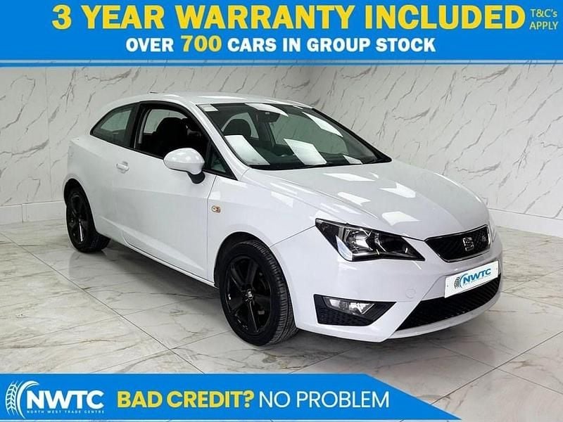 Used Seat Ibiza FR Sport 90 HP (66 kW) 2016 White Coupe