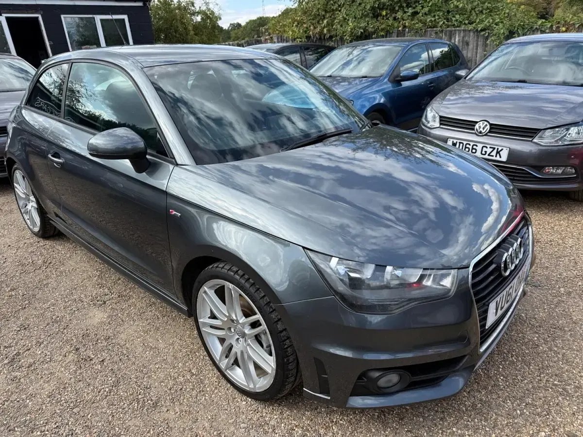 Used Audi A1 S-Line 120 HP (88 kW) 2011 Grey Hatchback