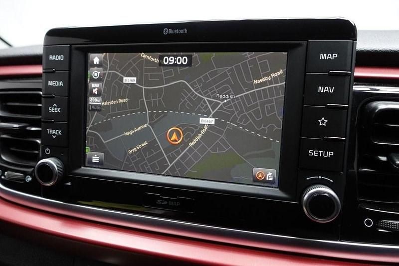 Used Kia Rio First Edition 118 HP (86 kW) 2018 Red Hatchback