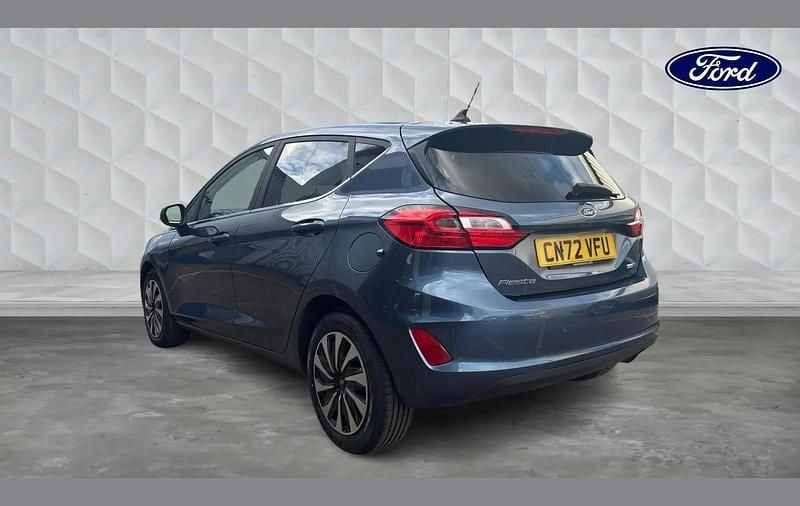 Used Ford Fiesta Titanium 125 HP (91 kW) 2023 Blue Hatchback