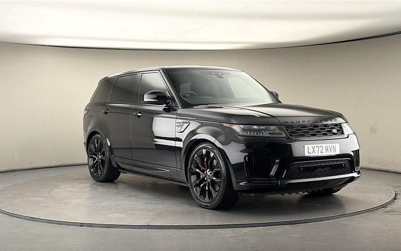 Used Land Rover Range Rover Sport S 400 HP (294 kW) 2021 Santorini black SUV