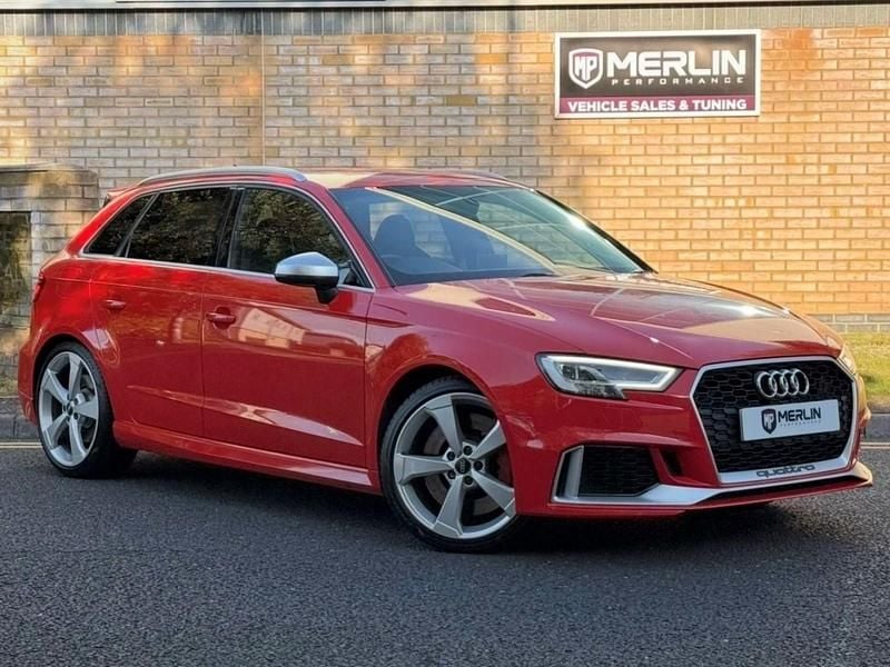 Red Used 2018 Audi RS3 Design Hatchback | £32,995 (Fair price) - Image 1/4