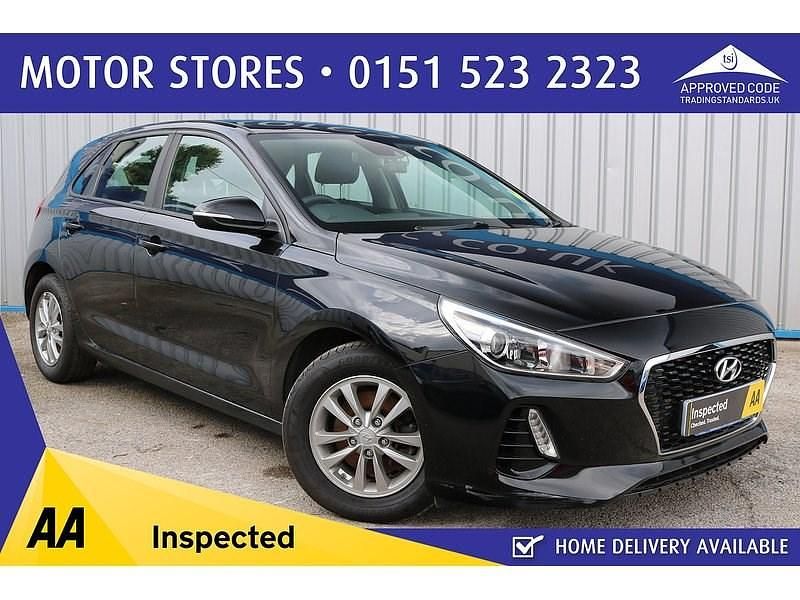 Used Hyundai i30 SE 110 HP (80 kW) 2018 Black Hatchback