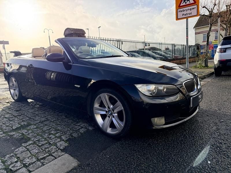 Used BMW 325 Cabriolet 194 HP (142 kW) 2008 Black Cabriolet