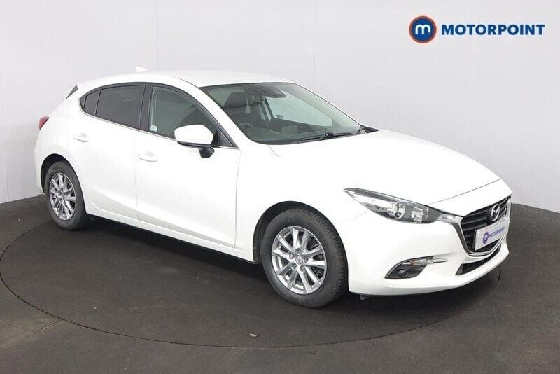 White Used 2018 Mazda 3 Hatchback | £9,849 (Fair price) - Image 1/4