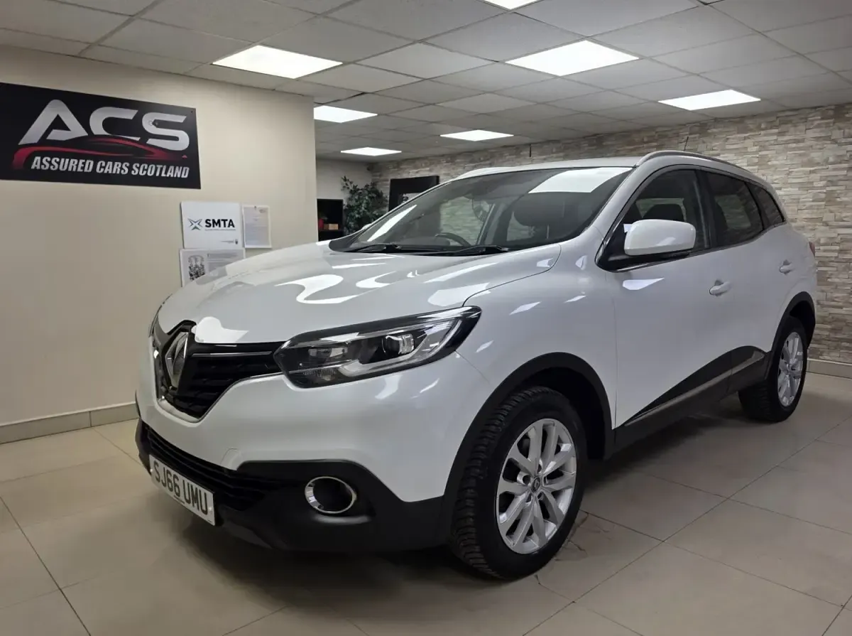 Usado Renault Kadjar Dynamique 2016 Blanco SUV