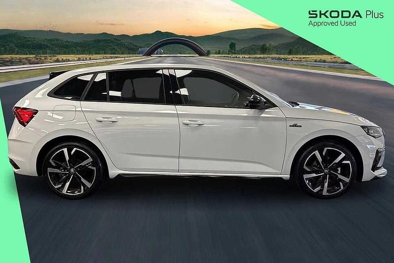 New Skoda Scala Monte Carlo 150 HP (110 kW) 2026 Moon white metallic Hatchback