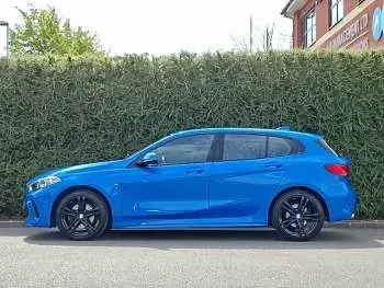 Used BMW 118 M Sport 136 HP (100 kW) 2023 Blue Hatchback