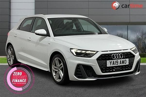 White Used 2019 Audi A1 Sportback S-Line Hatchback | £12,599 (Fair price) - Image 1/3