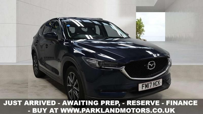 Begagnad Mazda CX-5 Inclusive 150 HK (110 kW) 2017 Blå SUV