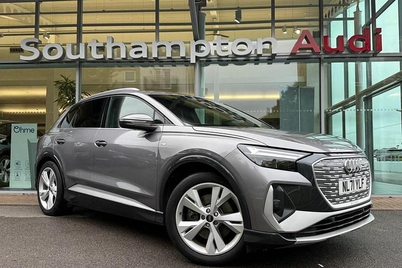 Used 2021 Audi Q4 e-tron S-Line SUV | £21,890 - Image 1/1