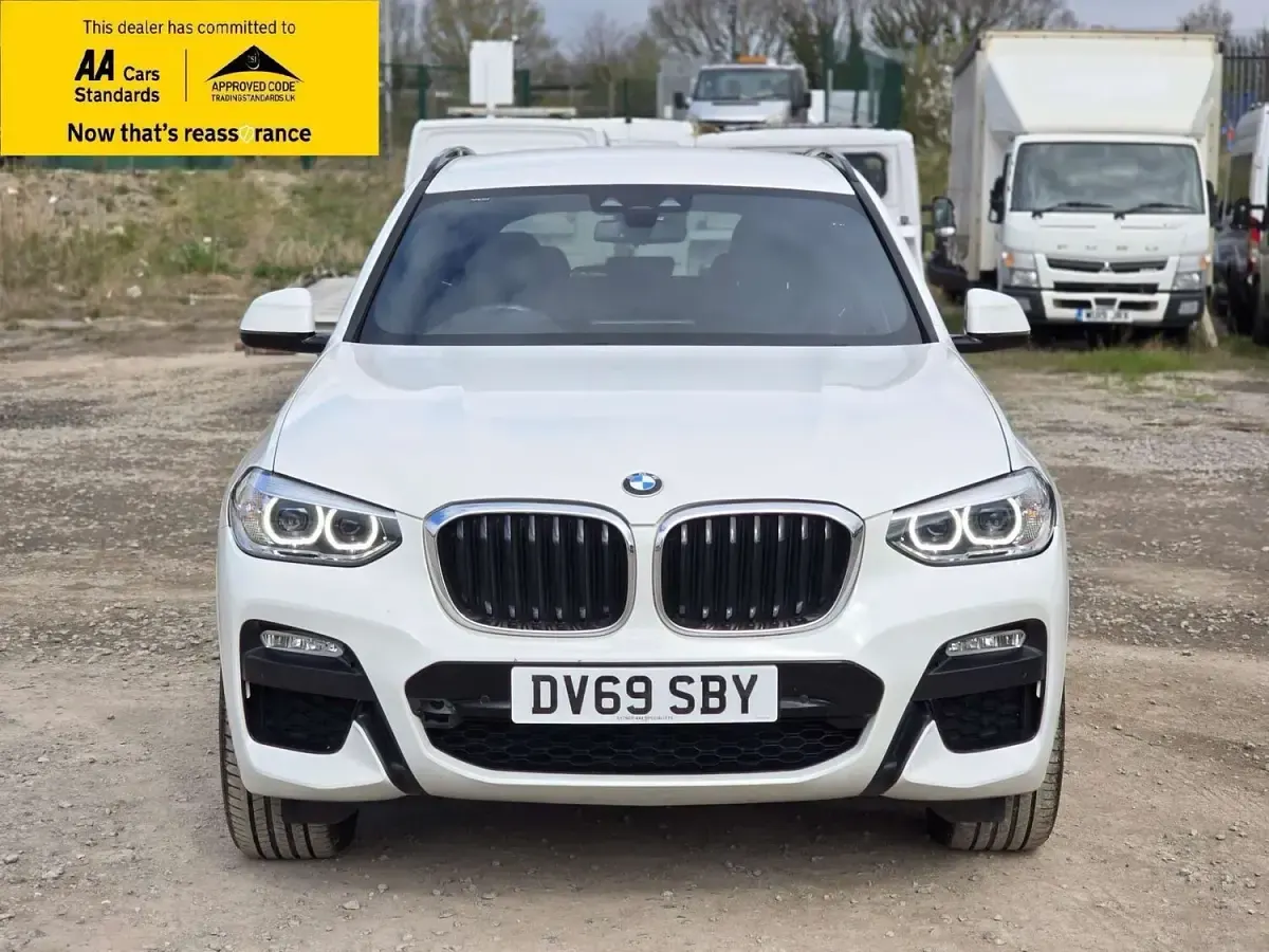 Used BMW X3 M Sport 190 HP (139 kW) 2019 White SUV