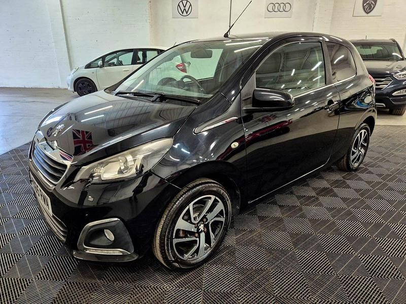 Used Peugeot 108 Allure 82 HP (60 kW) 2015 Black Hatchback