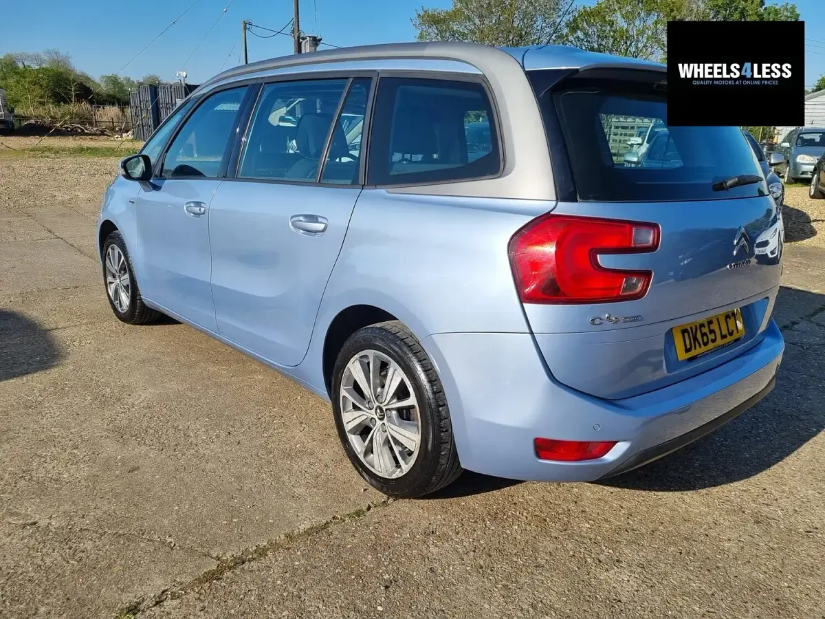Gebraucht Citroën Grand C4 Picasso Exclusive 118 PS (86 kW) 2015 Blau Van / Kleinbus