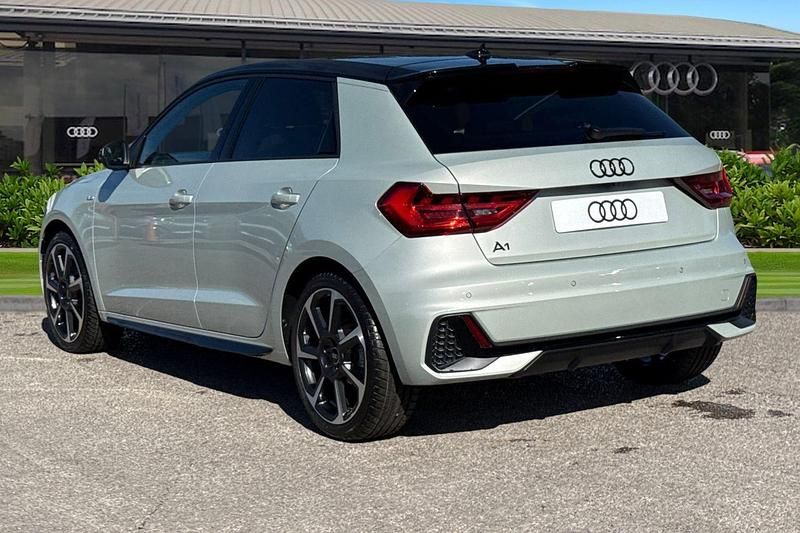 New Audi A1 Sportback Black Edition 2026 Silver Hatchback