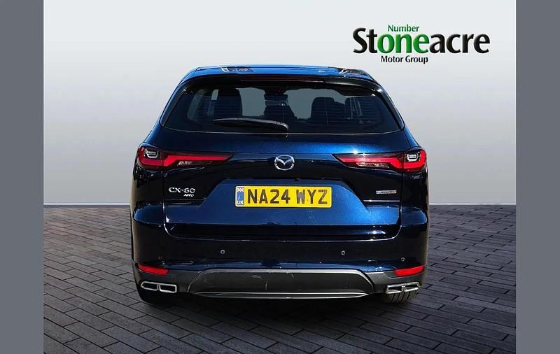 Used Mazda CX-60 Exclusive-Line 254 HP (186 kW) 2024 Blue SUV