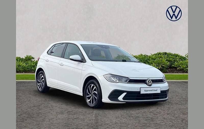 White Used 2021 VW Polo Life Hatchback | £15,390 (Fair price) - Image 1/3