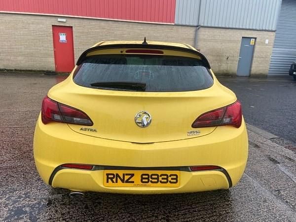 Used Vauxhall Astra GTC SRi 2012 Yellow Hatchback
