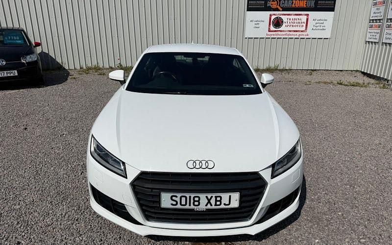 Used Audi TT Sport 180 HP (132 kW) 2018 White Coupe