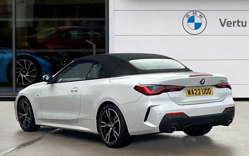 Used BMW 420 M Sport 190 HP (139 kW) 2022 White Cabriolet